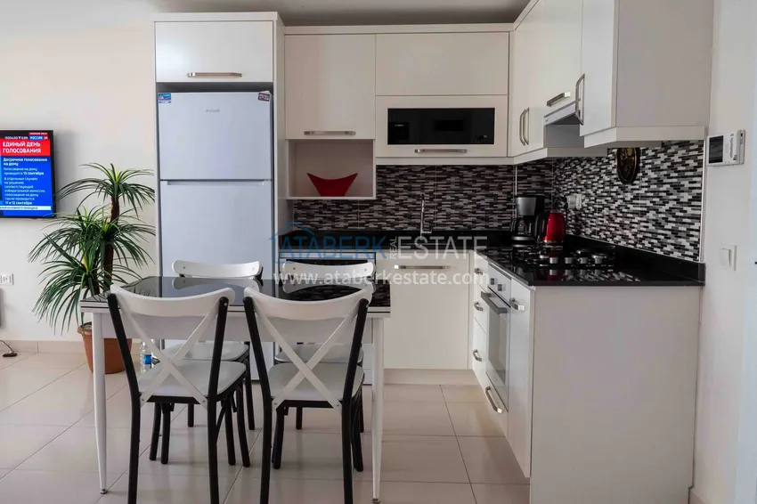 Kupuj  Jednopokojowy umeblowany apartament 100 metrów od morza - dzielnica Mahmutlar, Alanya 3 