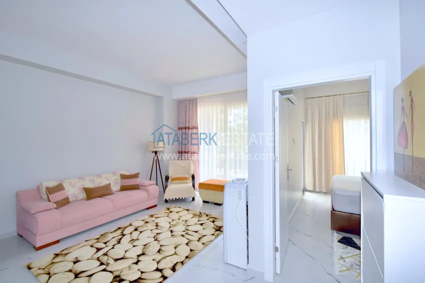 Kupuj  Umeblowane mieszkanie 1+1 w nowym nowoczesnym kompleksie - dzielnica Avsallar, Alanya. Nadaje się do wynajmu krótkoterminowego  4 