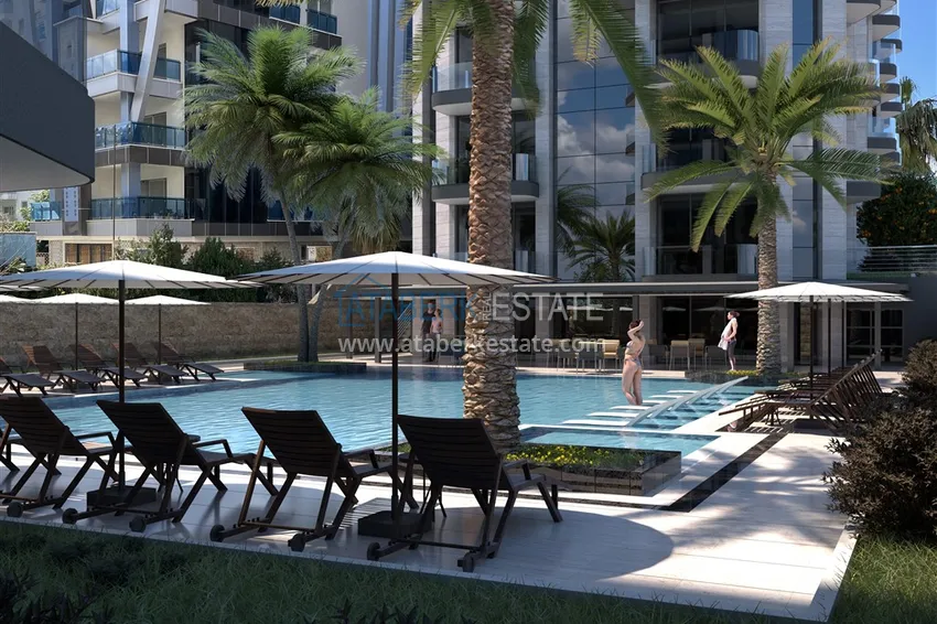 Kompleks mieszkaniowy premium przy plaży w Mahmutlar, Alanya 5 