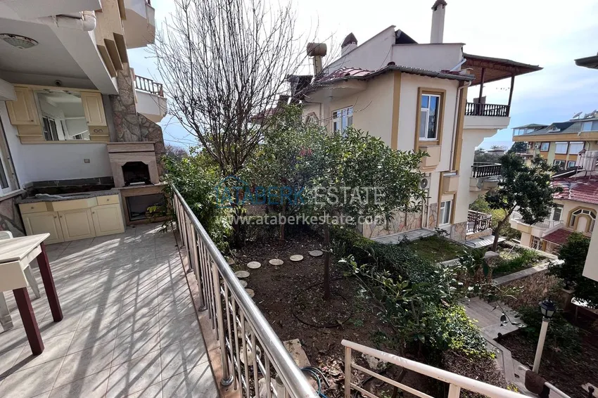 Kupuj  Czterokondygnacyjna kamienica 3+2 z meblami i widokiem na morze — Alanya, Kestel 49 