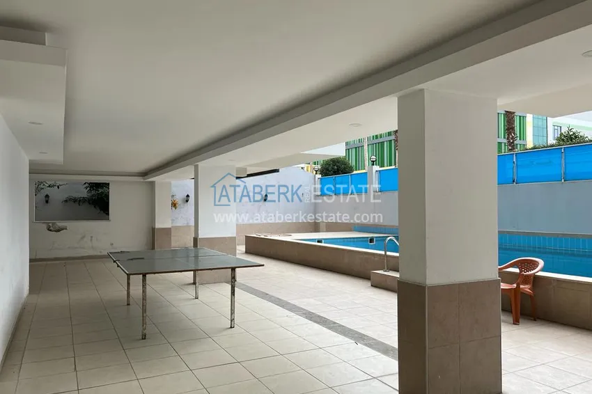 Umeblowany apartament z jedną sypialnią 300 metrów od morza - centrum Alanyi, plaża Kleopatra  4 