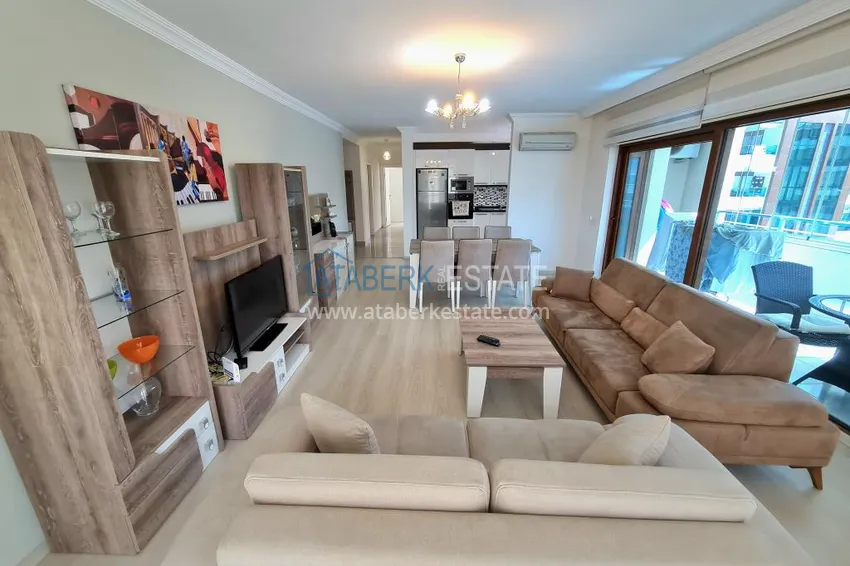 Kupuj  Umeblowany apartament 2+1 z przeszklonym balkonem w prestiżowym kompleksie - Oba, Alanya 4 