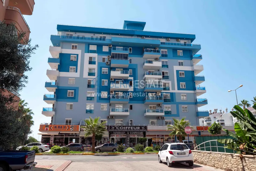 Jednopokojowy umeblowany apartament 100 metrów od morza - dzielnica Mahmutlar, Alanya 4 