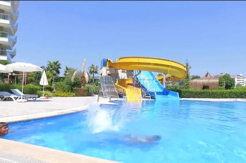 Trzypokojowy apartament pod klucz z widokiem na morze w Avsallar, Alanya  5 