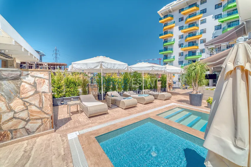 Wolnostojący dwupiętrowy domek pod klucz w dzielnicy Avsallar, Alanya 5 
