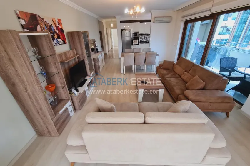 Kupuj  Umeblowany apartament 2+1 z przeszklonym balkonem w prestiżowym kompleksie - Oba, Alanya 5 