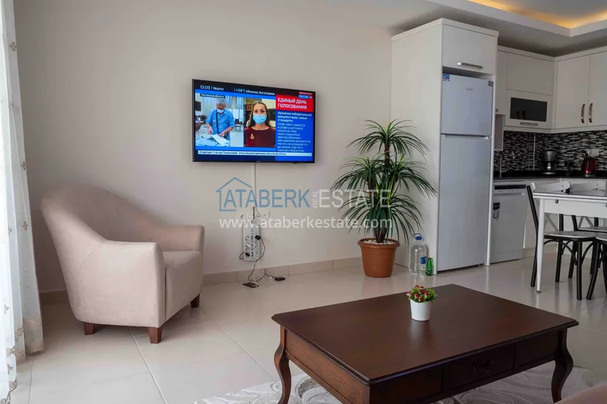 Kupuj  Jednopokojowy umeblowany apartament 100 metrów od morza - dzielnica Mahmutlar, Alanya 5 