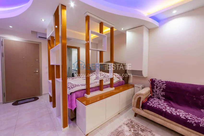 Kupuj  Umeblowane studio w Mahmutlar - centrum, pierwsza linia brzegowa 8 