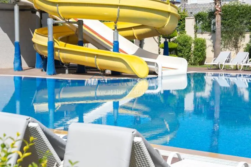 Umeblowany apartament 2+1 z przeszklonym balkonem w prestiżowym kompleksie - Oba, Alanya 5 