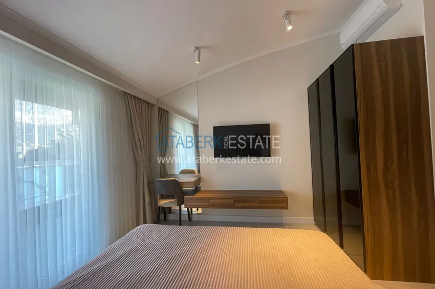 Kupuj  Duplex 2+1 z meblami i widokiem na góry w młodym nowoczesnym kompleksie, dzielnica Oba — Alanya 7 