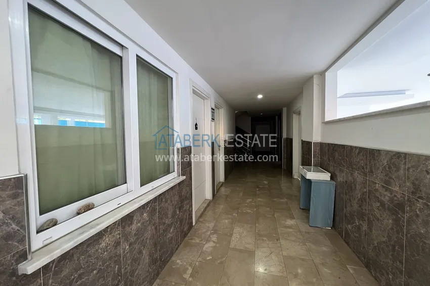 Umeblowany apartament z jedną sypialnią 300 metrów od morza - centrum Alanyi, plaża Kleopatra  8 