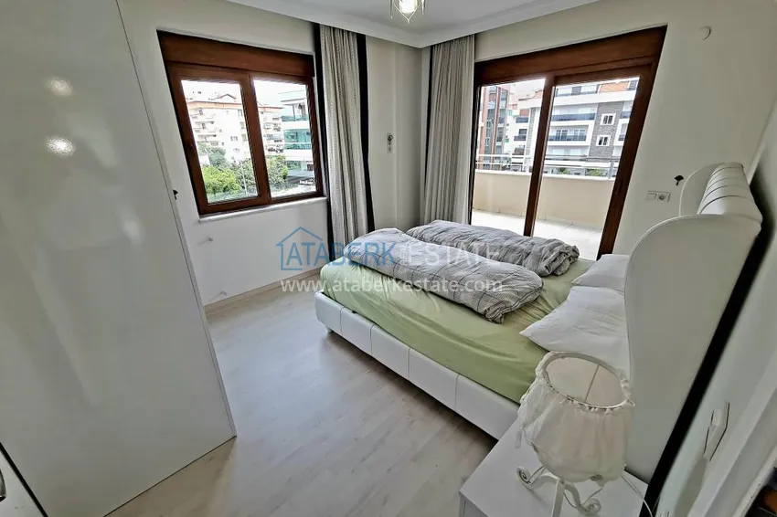 Kupuj  Umeblowany apartament 2+1 z przeszklonym balkonem w prestiżowym kompleksie - Oba, Alanya 8 