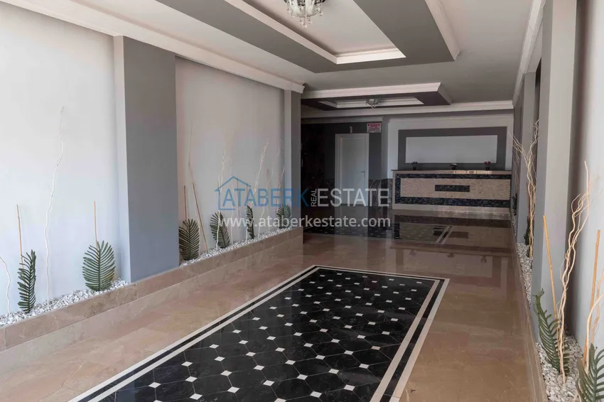 Jednopokojowy umeblowany apartament 100 metrów od morza - dzielnica Mahmutlar, Alanya 9 