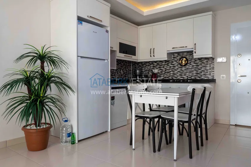 Kupuj  Jednopokojowy umeblowany apartament 100 metrów od morza - dzielnica Mahmutlar, Alanya 8 