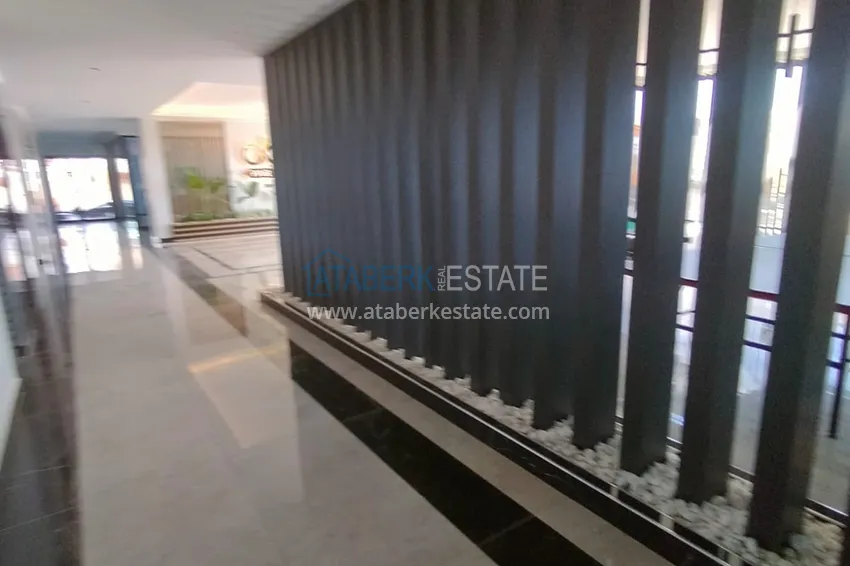 Apartament 1+1 z meblami i widokiem na góry w nowoczesnym kompleksie butikowym, dzielnica Oba — Alanya 10 