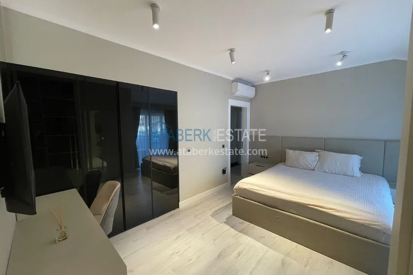 Kupuj  Duplex 2+1 z meblami i widokiem na góry w młodym nowoczesnym kompleksie, dzielnica Oba — Alanya 9 