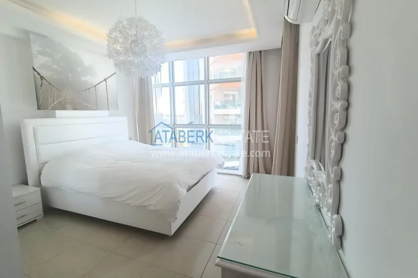 Kupuj  Trzypokojowy apartament pod klucz z widokiem na morze w Avsallar, Alanya  9 