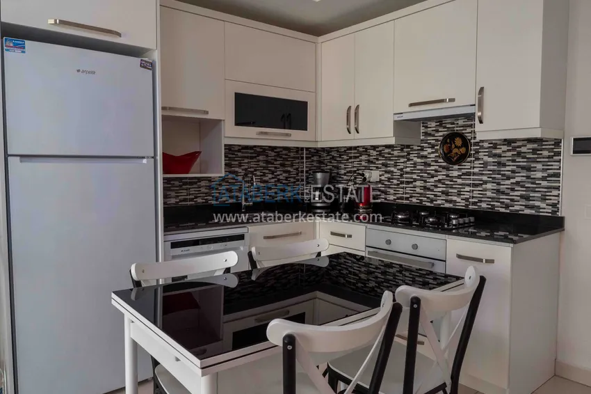 Kupuj  Jednopokojowy umeblowany apartament 100 metrów od morza - dzielnica Mahmutlar, Alanya 9 