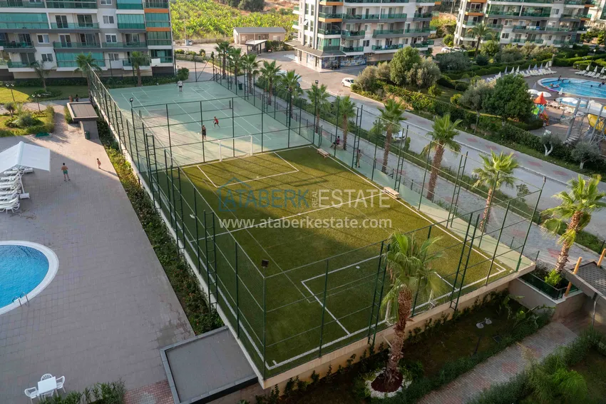 Dwupoziomowy penthouse 2+1 w Alanyi - nowoczesne wnętrze, od właściciela, dzielnica Avsallar  17 