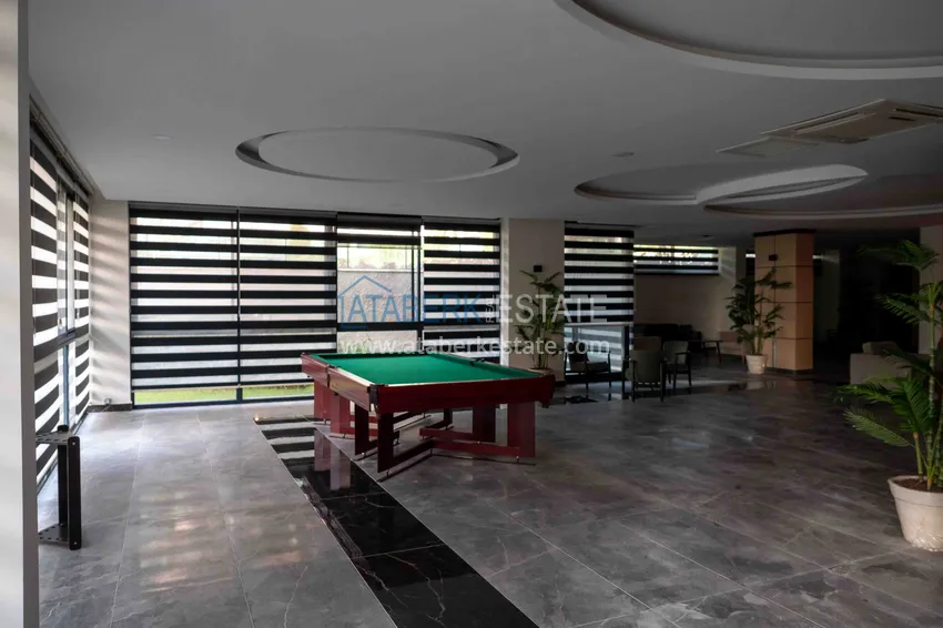 Dwupoziomowy penthouse 2+1 w Alanyi - nowoczesne wnętrze, od właściciela, dzielnica Avsallar  28 