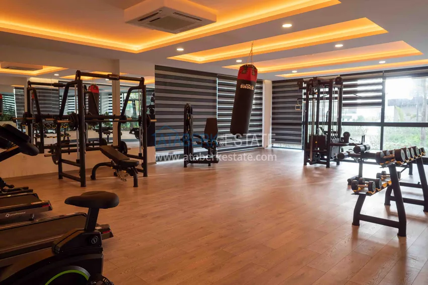 Dwupoziomowy penthouse 2+1 w Alanyi - nowoczesne wnętrze, od właściciela, dzielnica Avsallar  30 