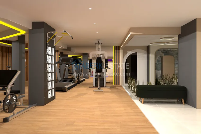 Kompleks mieszkaniowy premium przy plaży w Mahmutlar, Alanya 14 