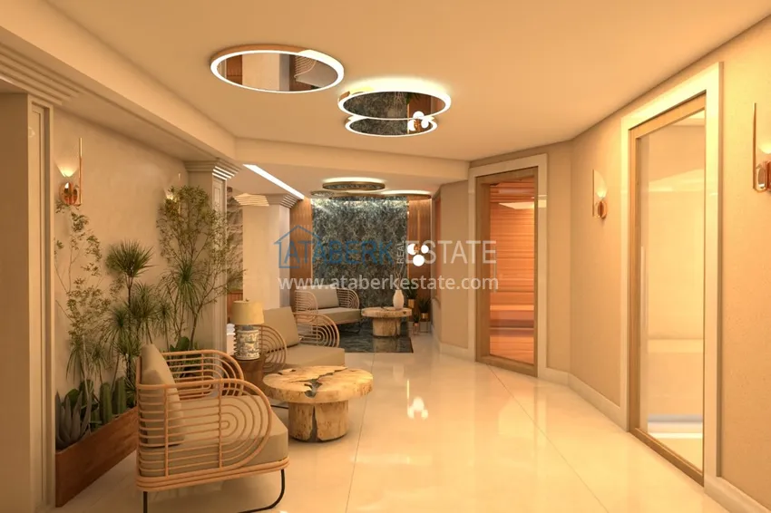 Kompleks mieszkaniowy premium przy plaży w Mahmutlar, Alanya 31 