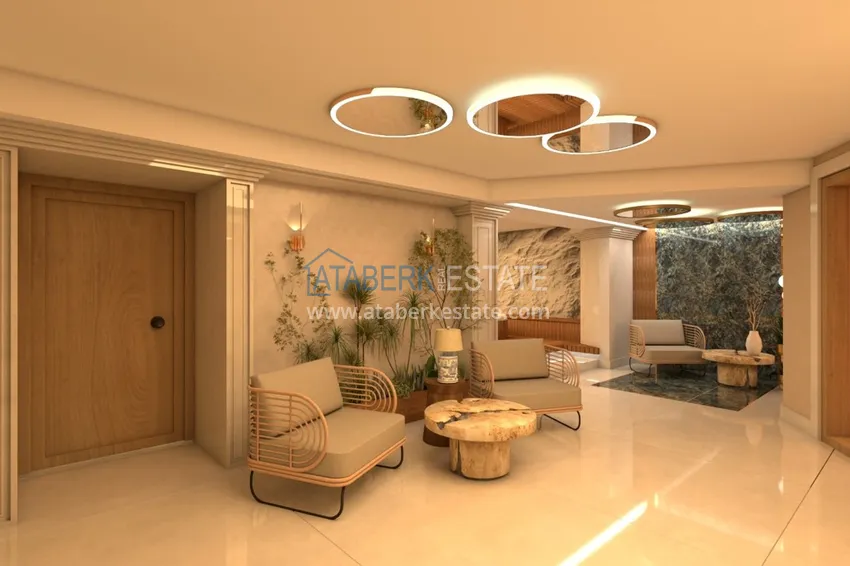 Kompleks mieszkaniowy premium przy plaży w Mahmutlar, Alanya 32 