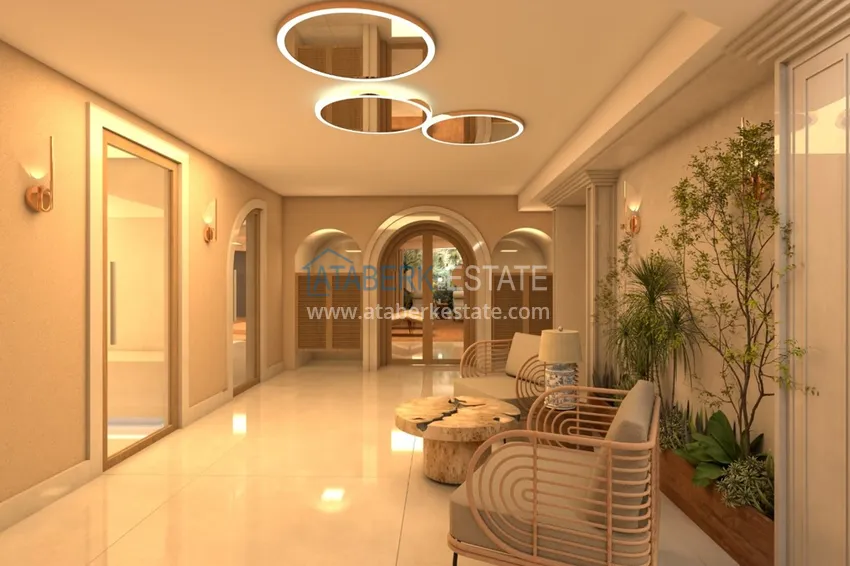 Kompleks mieszkaniowy premium przy plaży w Mahmutlar, Alanya 33 