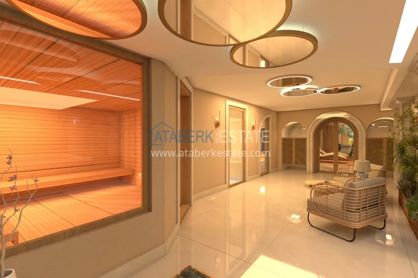 Kompleks mieszkaniowy premium przy plaży w Mahmutlar, Alanya 34 