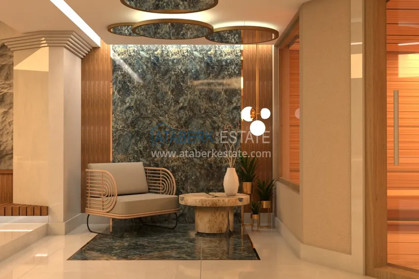 Kompleks mieszkaniowy premium przy plaży w Mahmutlar, Alanya 38 