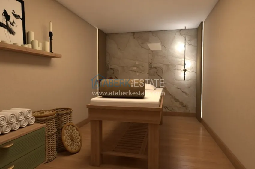 Kompleks mieszkaniowy premium przy plaży w Mahmutlar, Alanya 41 