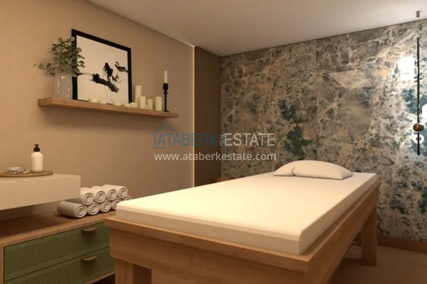 Kompleks mieszkaniowy premium przy plaży w Mahmutlar, Alanya 44 