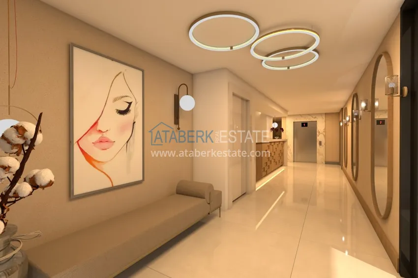 Kompleks mieszkaniowy premium przy plaży w Mahmutlar, Alanya 26 