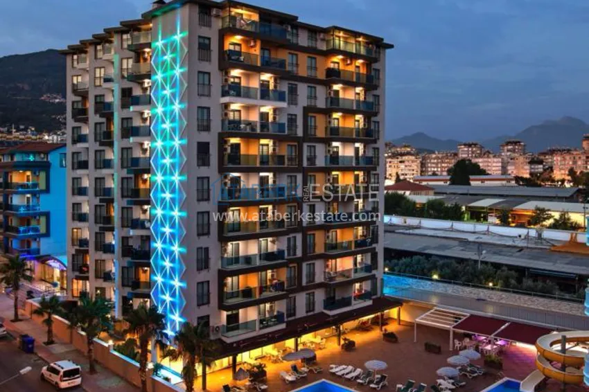 Apartament typu studio do wynajęcia w luksusowym kompleksie w centrum Alanyi  2 