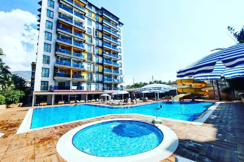 Apartament typu studio do wynajęcia w luksusowym kompleksie w centrum Alanyi  1 