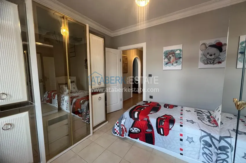 Kupuj  Wynajmij dwupoziomowe mieszkanie 4+1 z meblami w Oba, Alanya A22  10 