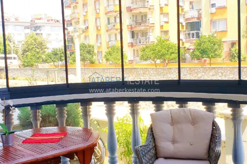 Kupuj Odnowiony apartament 2+1 z nowymi meblami 200 metrów od morza — dzielnica Oba, Alanya 13