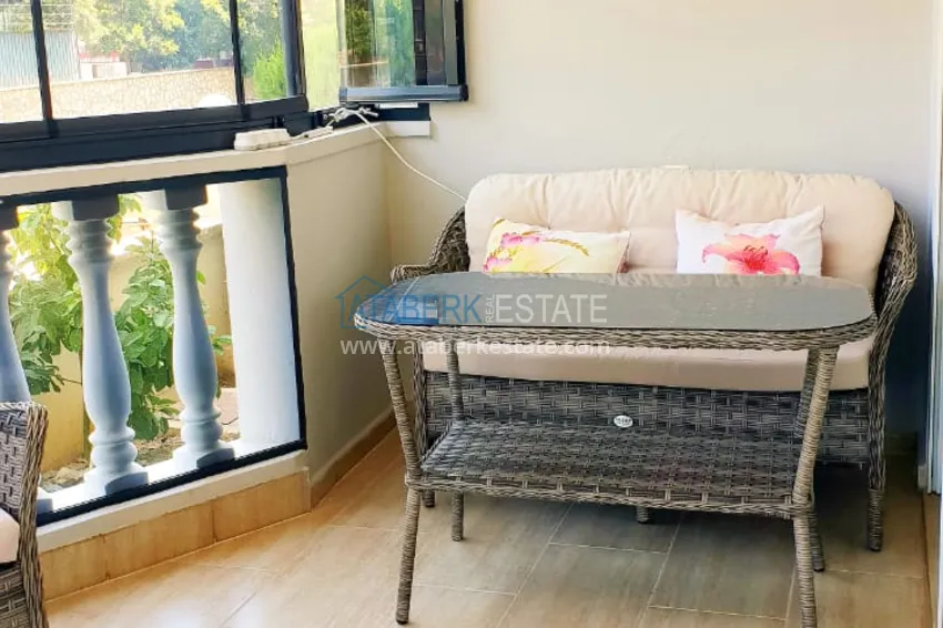 Kupuj Odnowiony apartament 2+1 z nowymi meblami 200 metrów od morza — dzielnica Oba, Alanya 15
