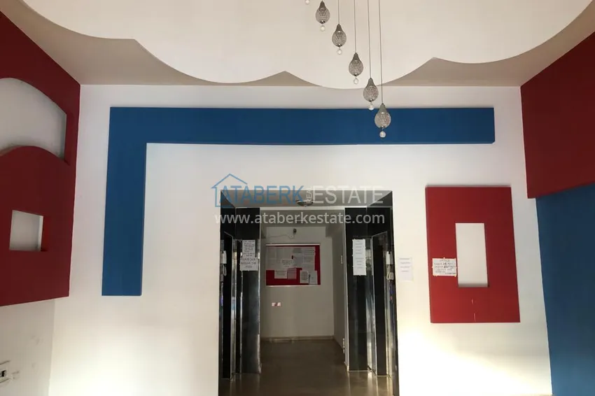 Apartament z jedną sypialnią w Mahmutlar umeblowany z otwartym widokiem na morze  17 