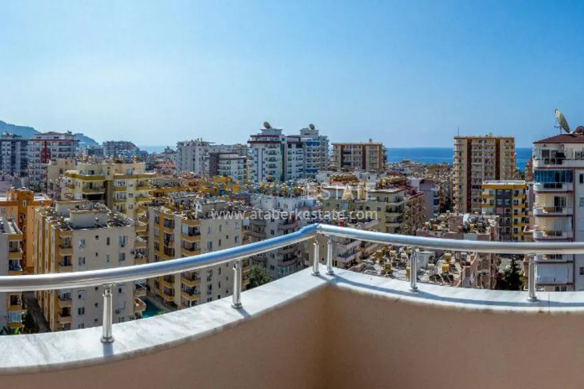 Kupuj  Apartament z jedną sypialnią w Mahmutlar umeblowany z otwartym widokiem na morze  16 