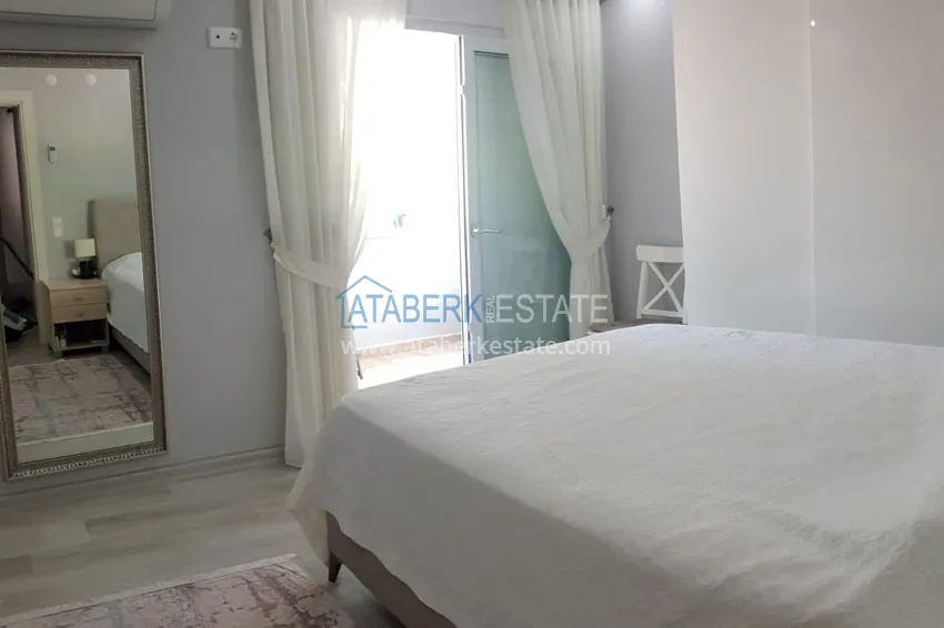 Kupuj Odnowiony apartament 2+1 z nowymi meblami 200 metrów od morza — dzielnica Oba, Alanya 18