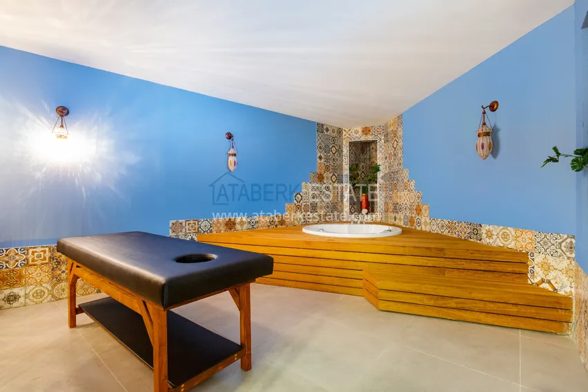 Kompaktowy penthouse 1+1 do wynajęcia w Kargicak z bezpośrednim widokiem na morze i góry C12 21 