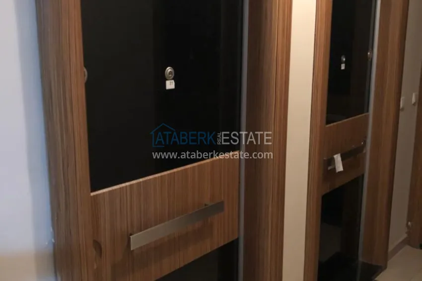 Apartament z jedną sypialnią w Mahmutlar umeblowany z otwartym widokiem na morze  19 