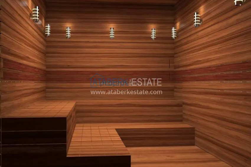 Apartament z jedną sypialnią w Mahmutlar umeblowany z otwartym widokiem na morze  20 