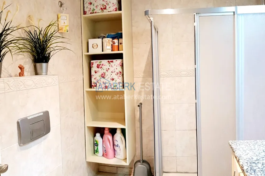 Kupuj Odnowiony apartament 2+1 z nowymi meblami 200 metrów od morza — dzielnica Oba, Alanya 25