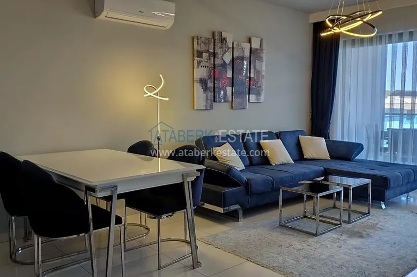 Kupuj  Kompaktowy penthouse 1+1 do wynajęcia w Kargicak z bezpośrednim widokiem na morze i góry C12 3 