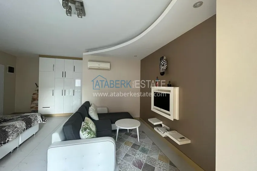 Kupuj  Apartament typu studio do wynajęcia w luksusowym kompleksie w centrum Alanyi  2 