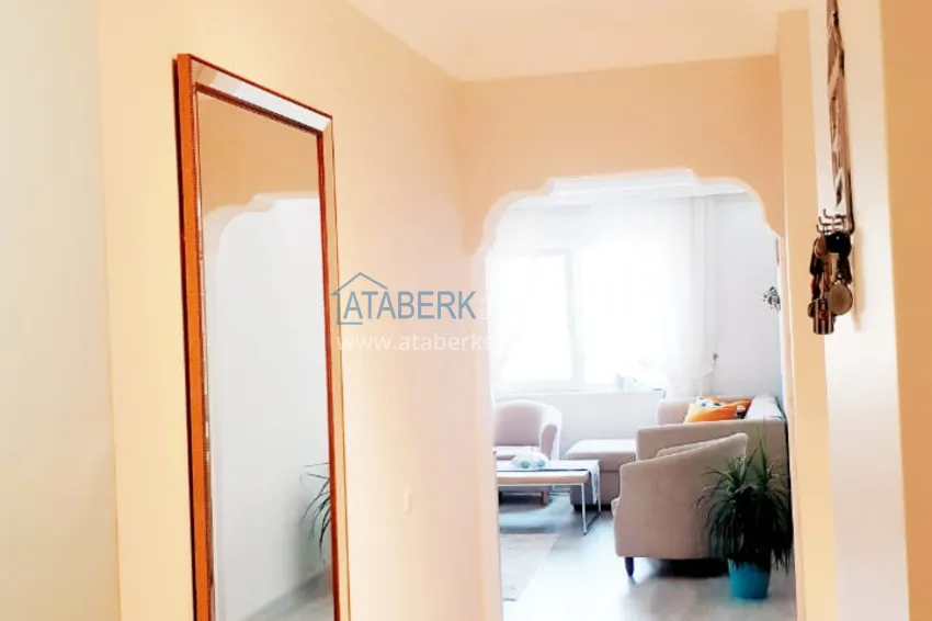 Kupuj Odnowiony apartament 2+1 z nowymi meblami 200 metrów od morza — dzielnica Oba, Alanya 2