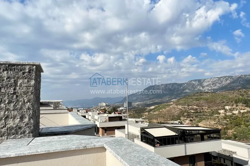 Kupuj  Willa w zabudowie bliźniaczej 3+1 w wiosce wiejskiej — Alanya, dzielnica Kargicak 27 